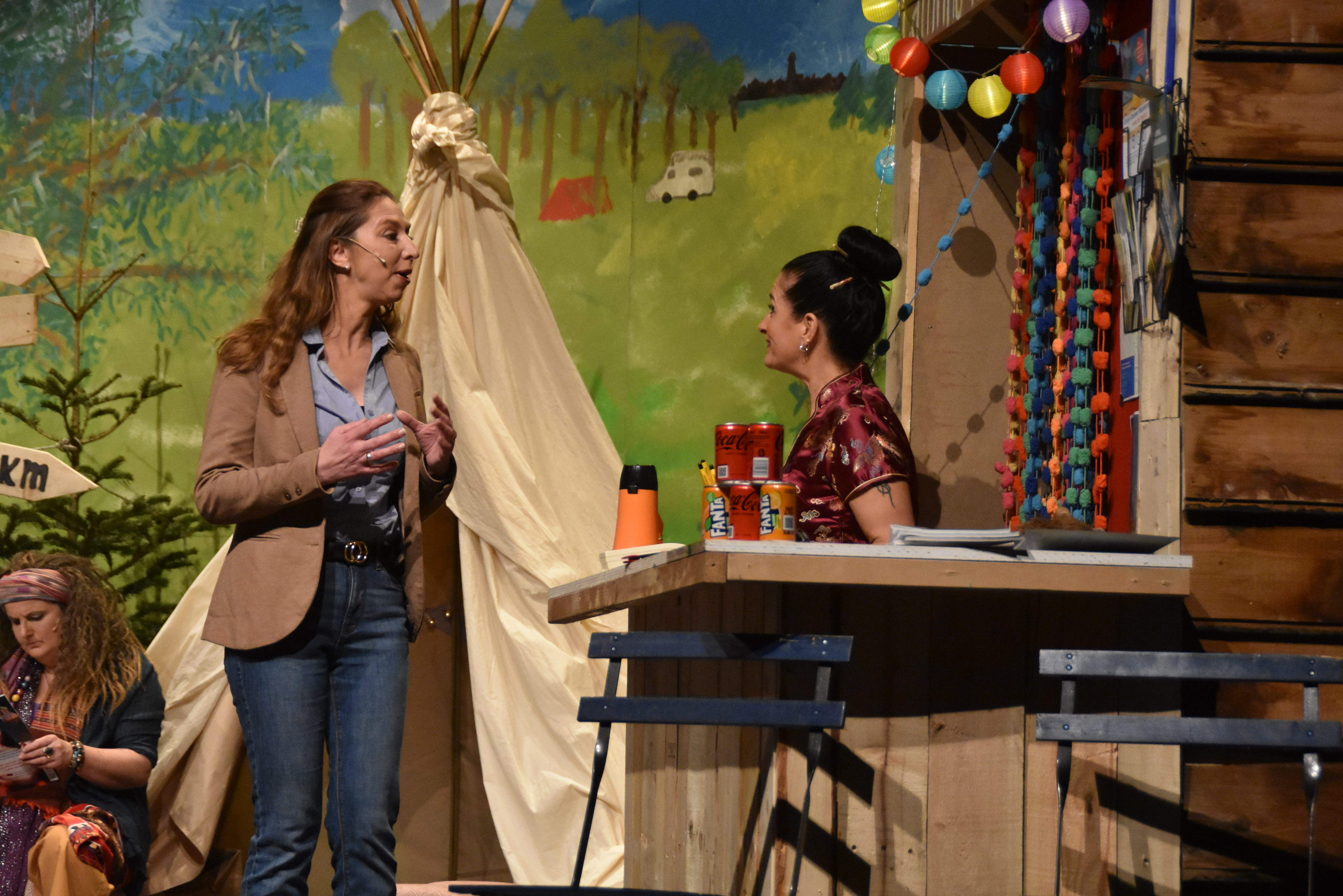 Vreemde vogels op de camping