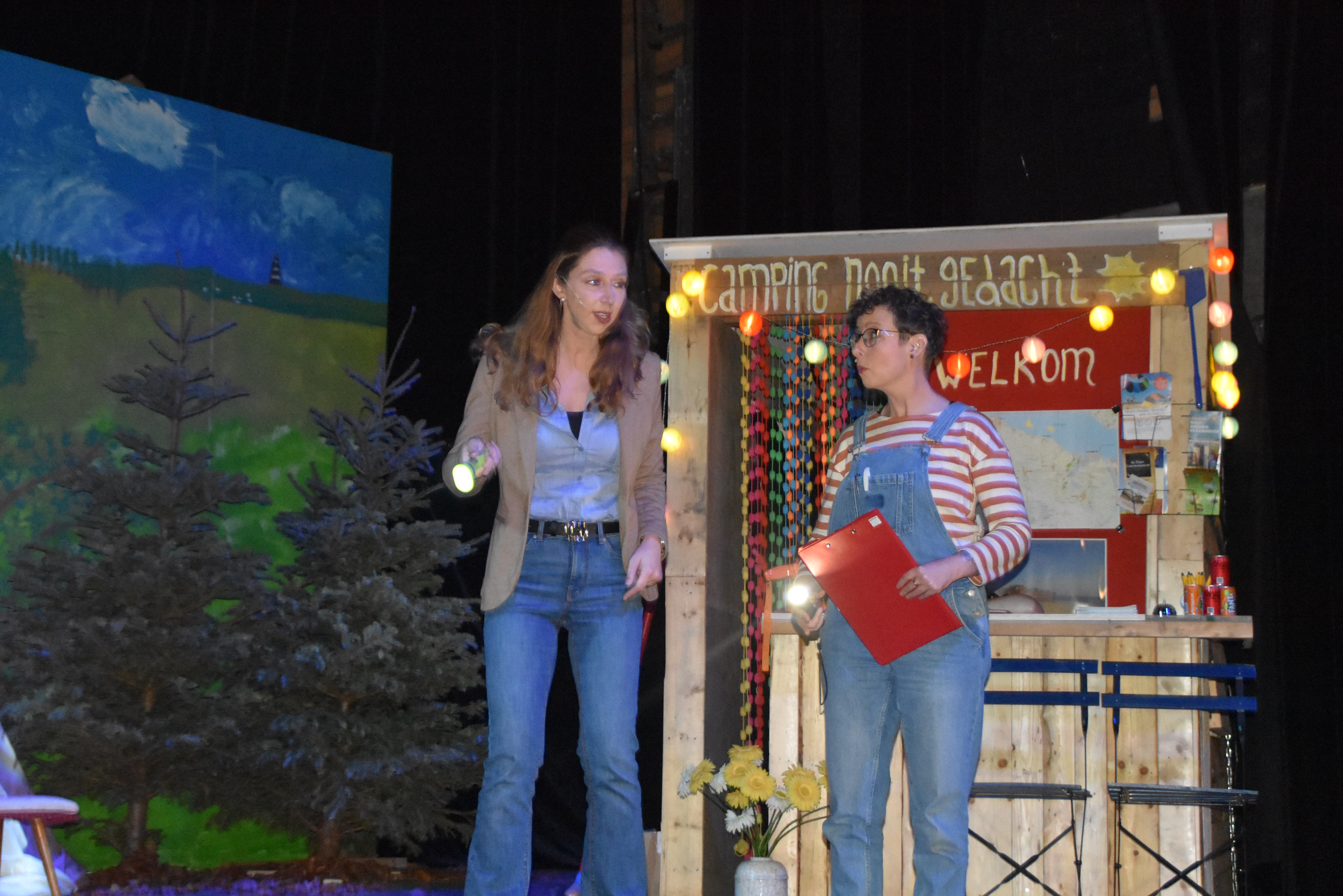 Vreemde vogels op de camping